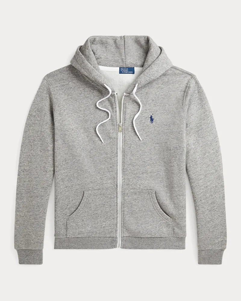 Ralph Lauren Kapuzenjacke aus Fleece Grey