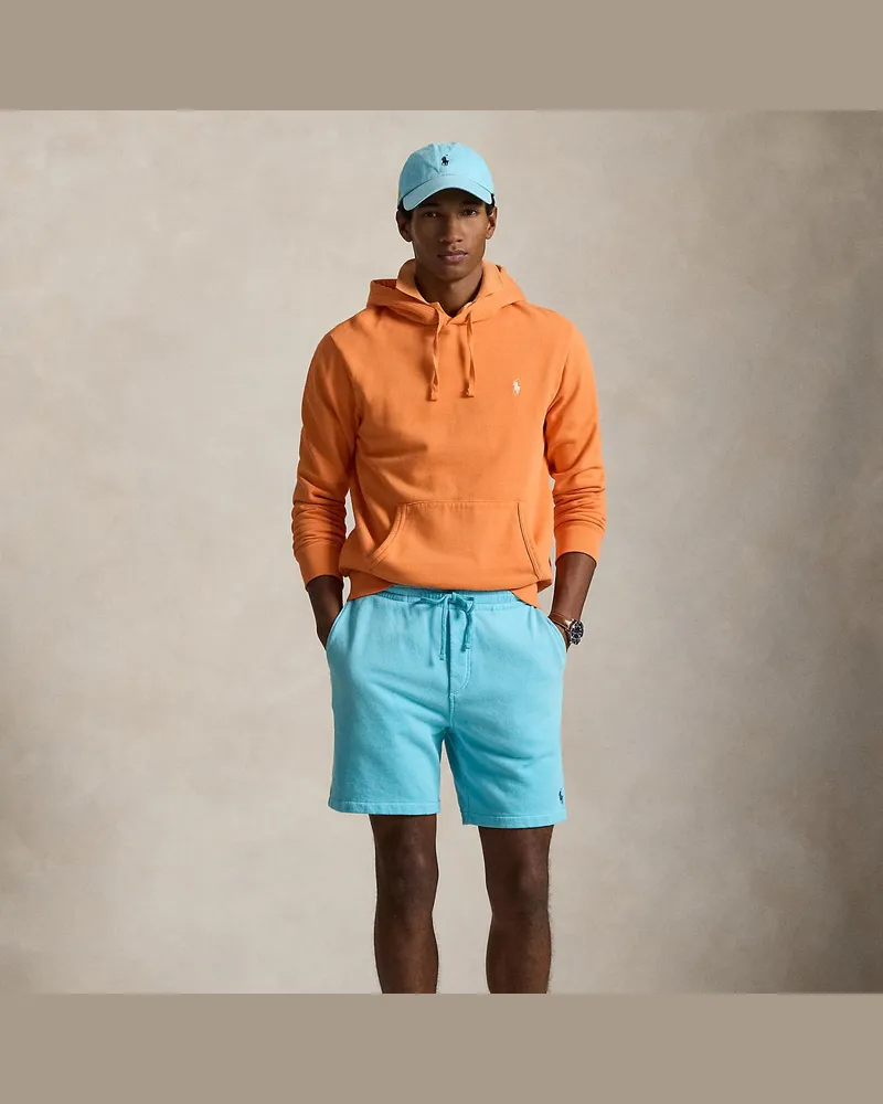 Ralph Lauren Shorts aus French-Terry Blue