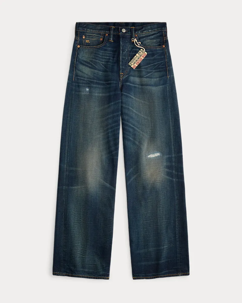 Ralph Lauren Vintage-Wide-Fit Jeans Kenley Blue