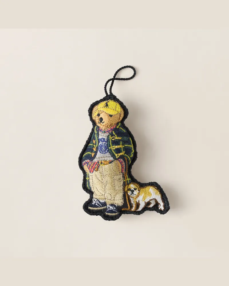 Ralph Lauren Home Ornament mit Toggle Coat Polo Bear Multi