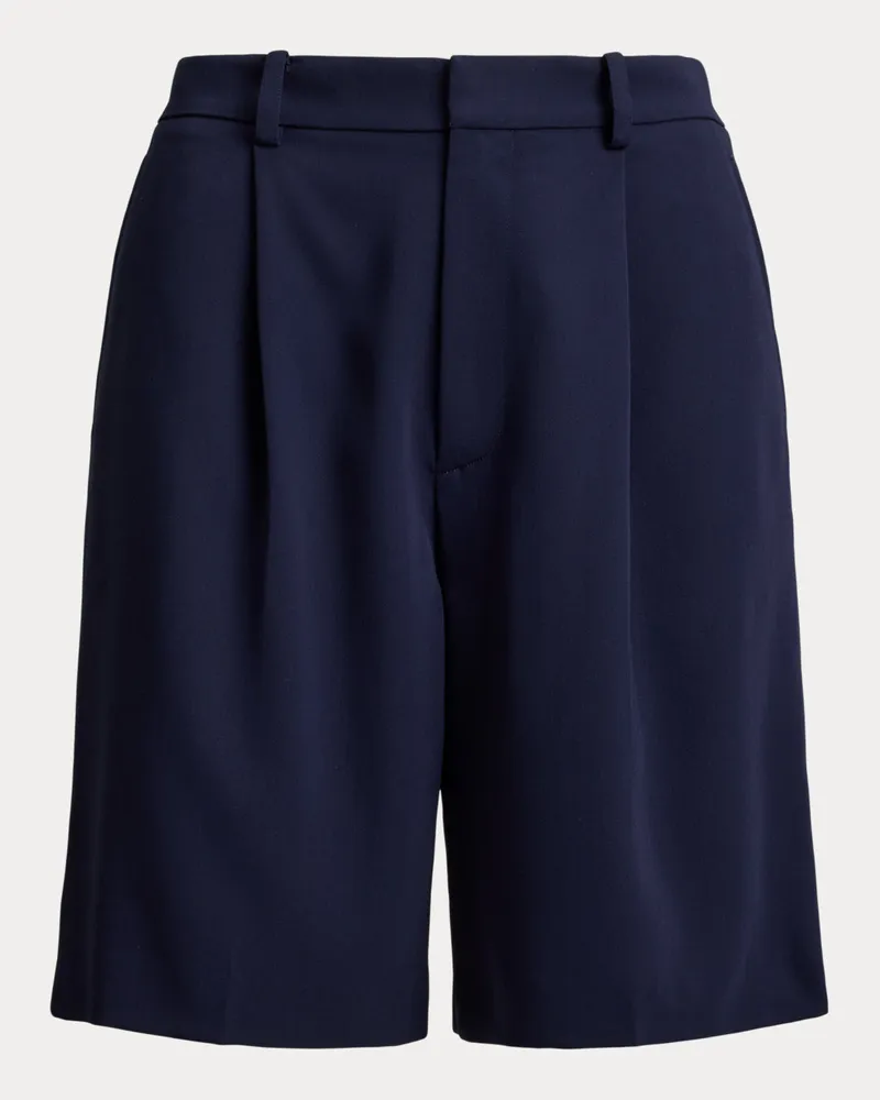 Ralph Lauren Shorts Minetta aus Wollgabardine Blue