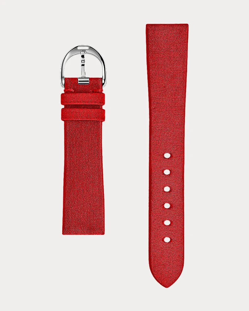 Ralph Lauren RL888-Uhrenarmband aus Satin Red