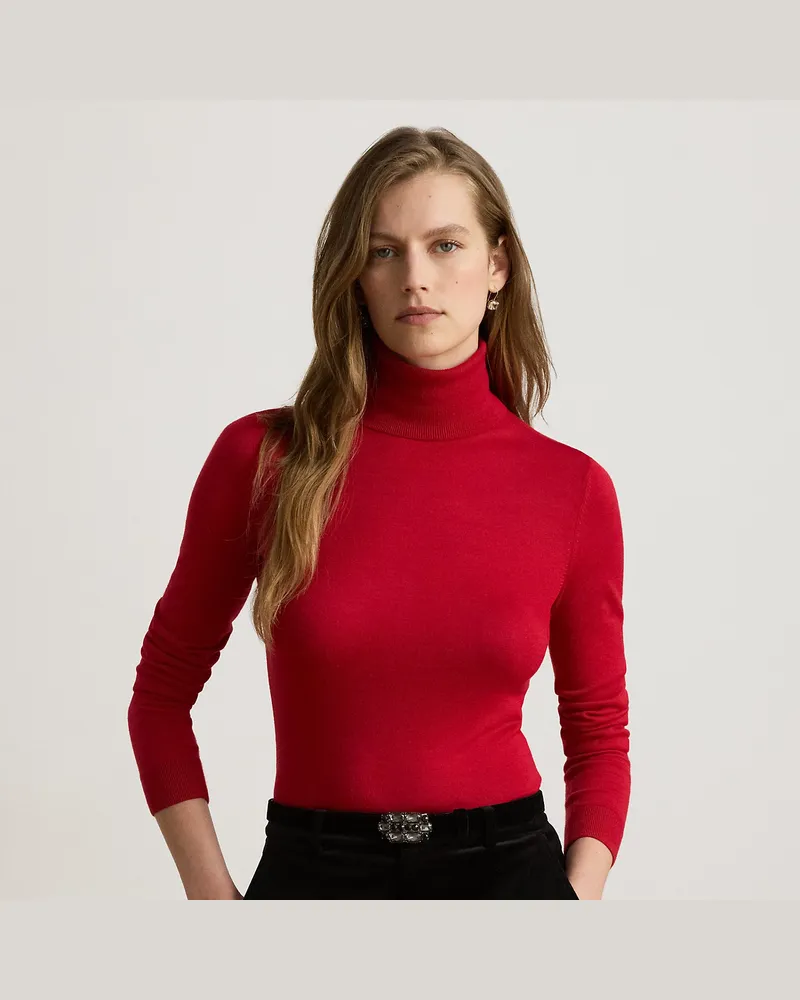 Ralph Lauren Rollkragenpullover Red