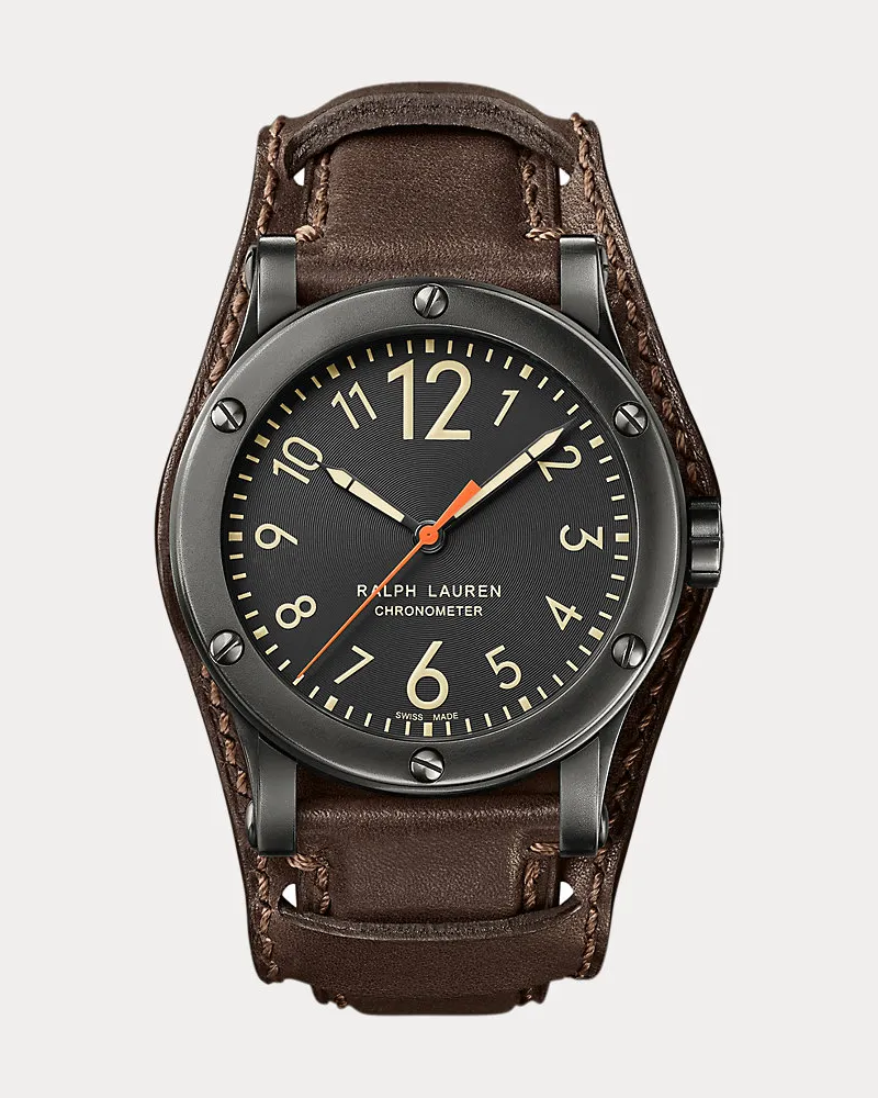 Ralph Lauren Chronometer Safari 45 MM Black