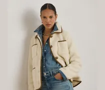 Teddymantel aus künstlichem Lammfell