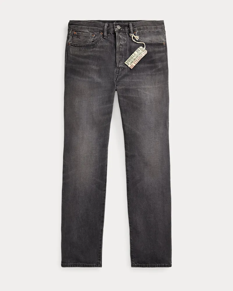 Ralph Lauren Straight-Fit Jeans Black