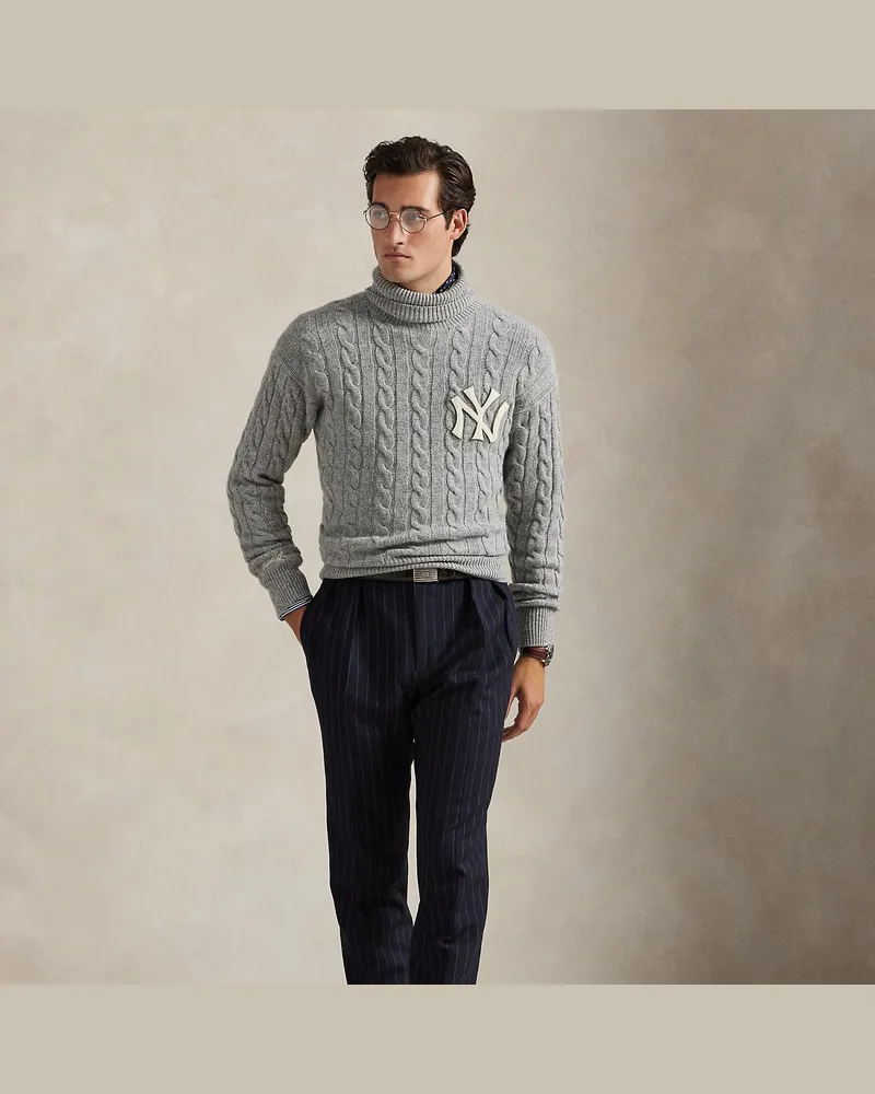 Ralph Lauren Pullover Polo  Ralph Lauren Lauren Yankees Grey