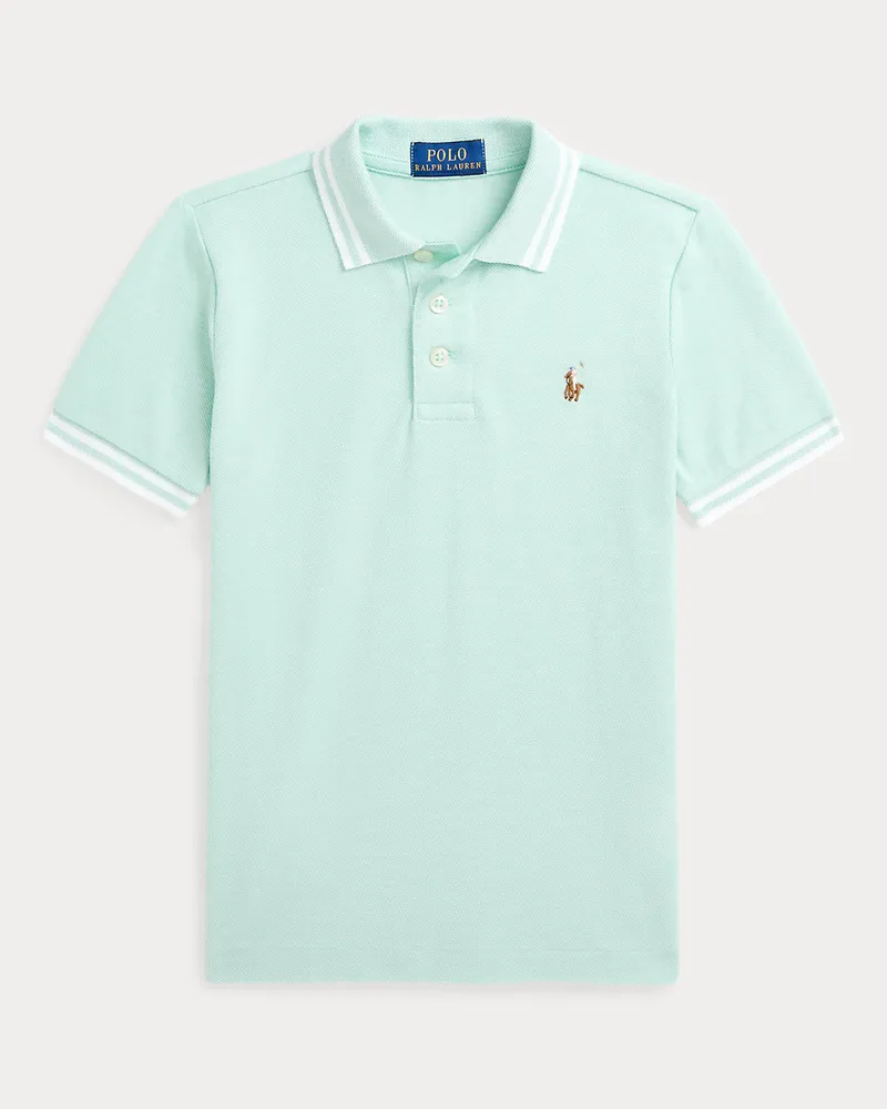 Ralph Lauren Poloshirt aus Oxford-Piqué Green