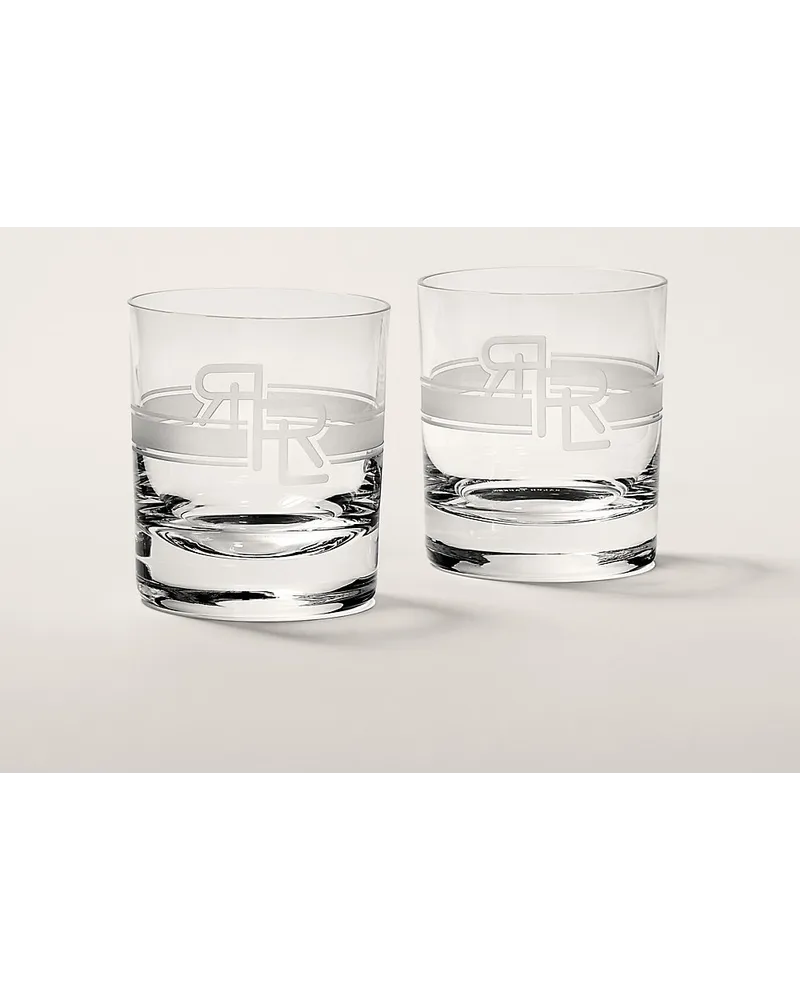 Ralph Lauren Home Tumbler-Geschenkset Ashton White