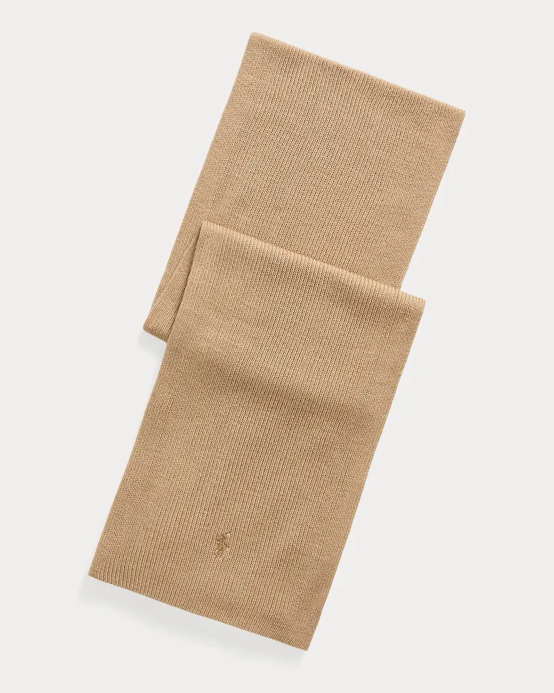 Ralph Lauren Wollschal mit Pony Tan
