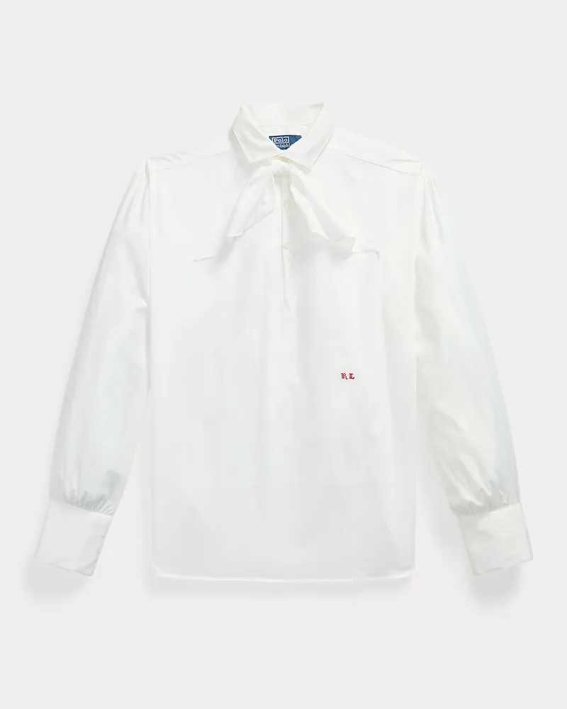 Ralph Lauren Classic-Fit Hemd mit Halstuch White