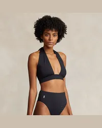 Ralph Lauren Bikinihose mit ultrahohem Bund Black