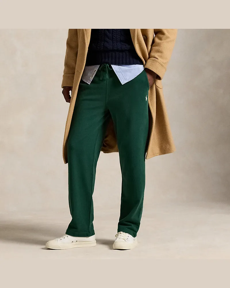 Ralph Lauren Loopback-Fleecehose mit Tunnelzug Green