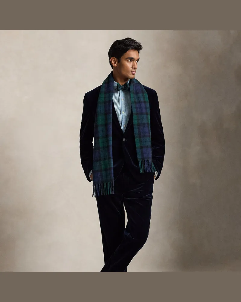 Ralph Lauren Anzughose aus Samt Blue