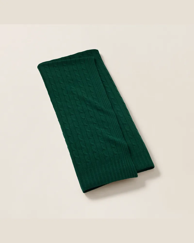 Ralph Lauren Home Die klassische Tagesdecke aus Kaschmir Green