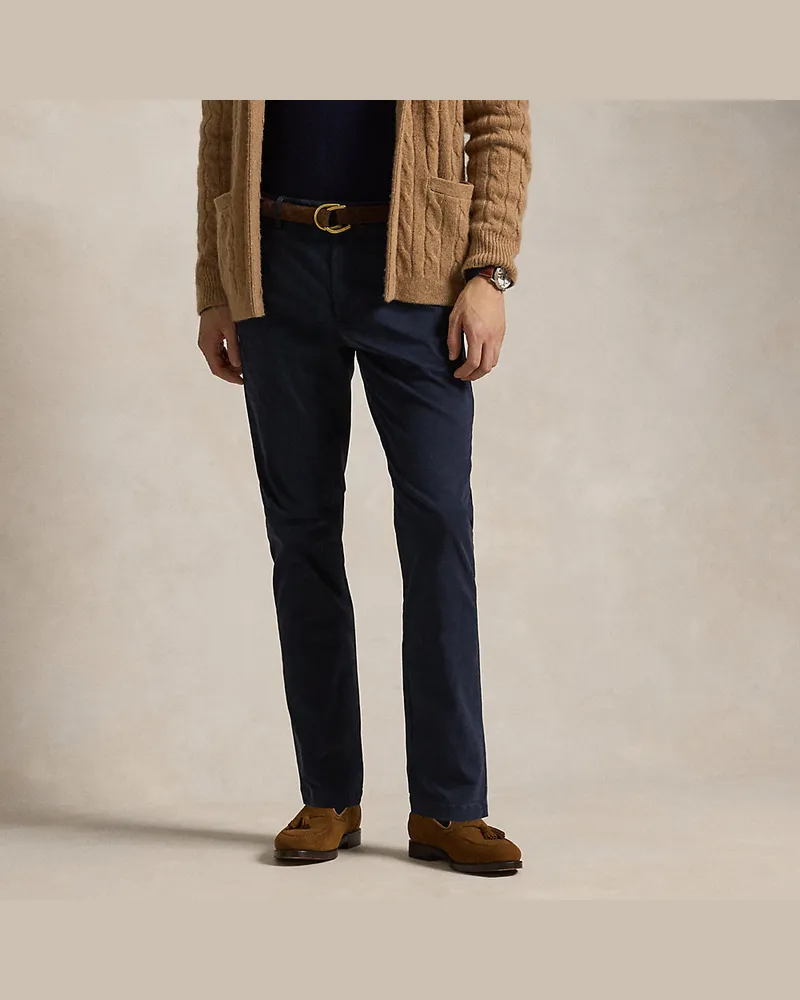 Ralph Lauren Slim-Fit Atlashose Jarrett mit Stretch Blue