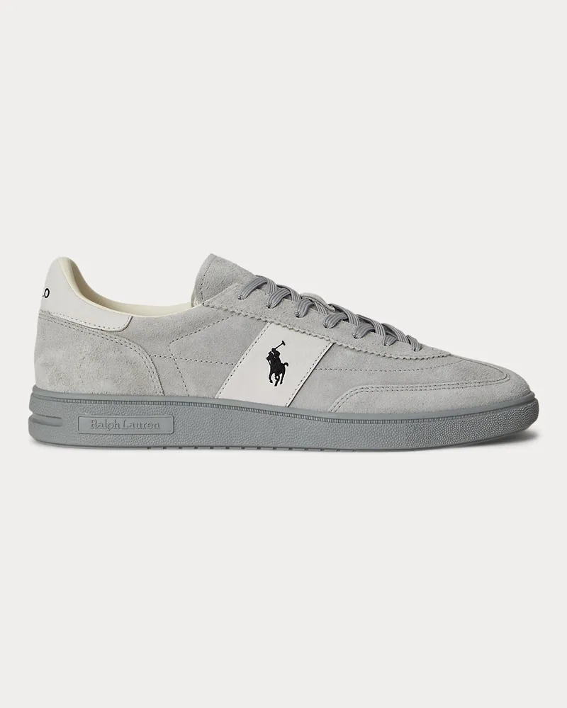 Ralph Lauren Sneaker Bedford aus Wildleder Grey