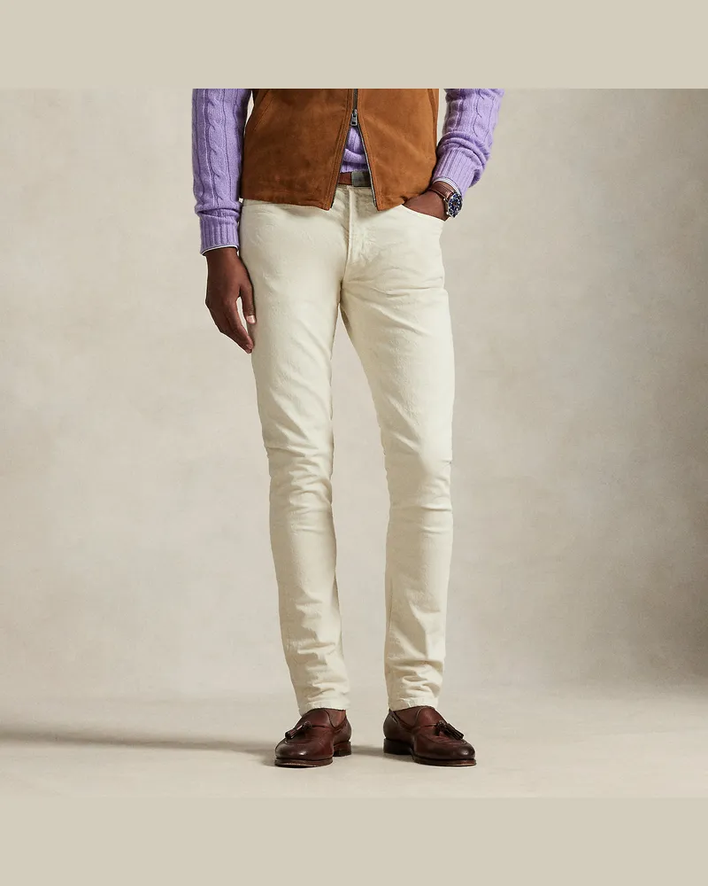 Ralph Lauren Stretchjeans Sullivan Slim mit Pony White