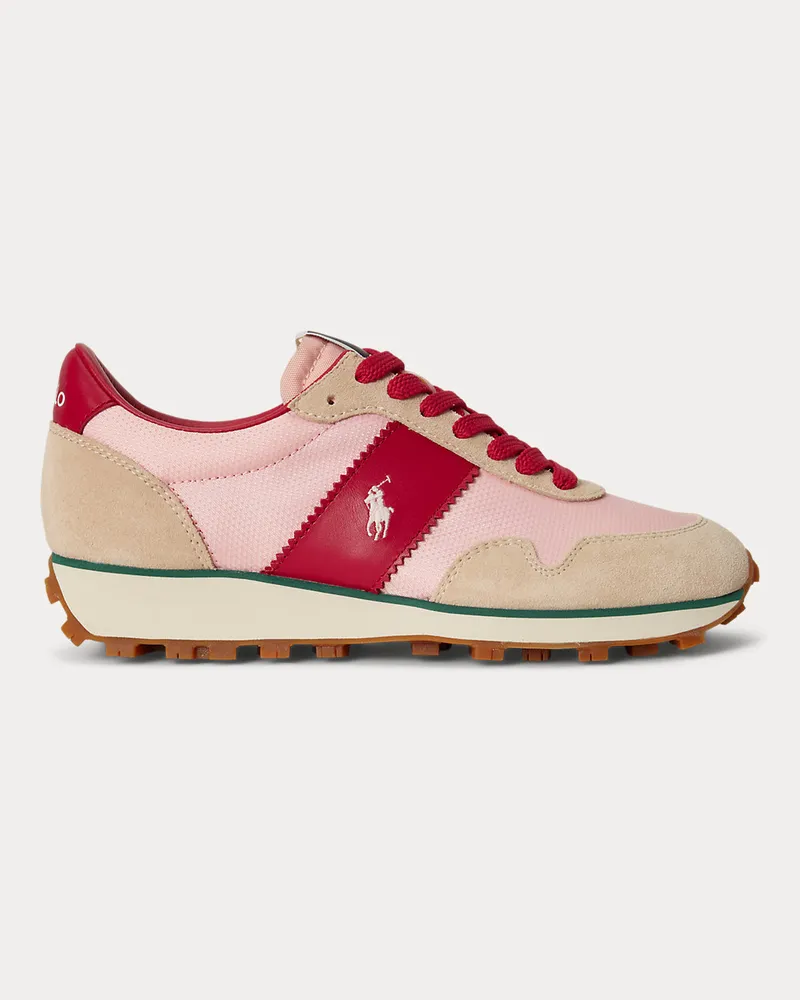 Ralph Lauren Wildleder-Mesh-Sneaker Trail 125 Pink