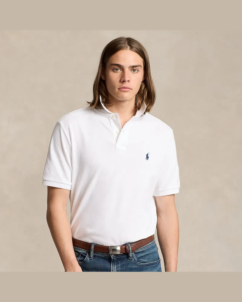 Ralph Lauren Das legendäre Piqué-Poloshirt White
