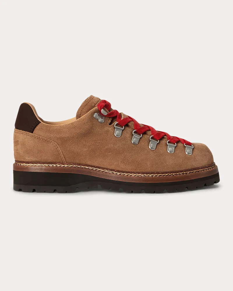 Ralph Lauren Niedriger Wildleder-Wanderschuh Alpine Tan