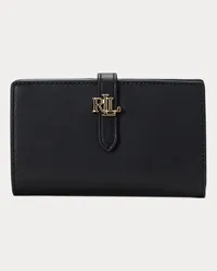 Ralph Lauren Lederbrieftasche mit Logo Black