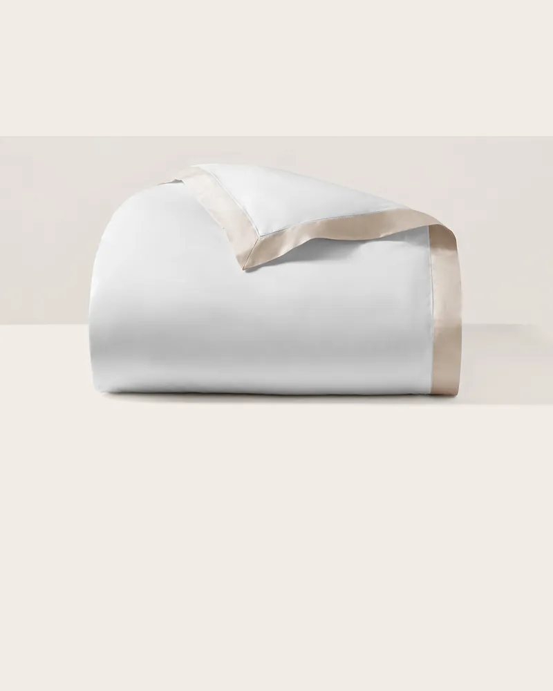 Ralph Lauren Home Bettbezug aus Baumwollatlas Tan