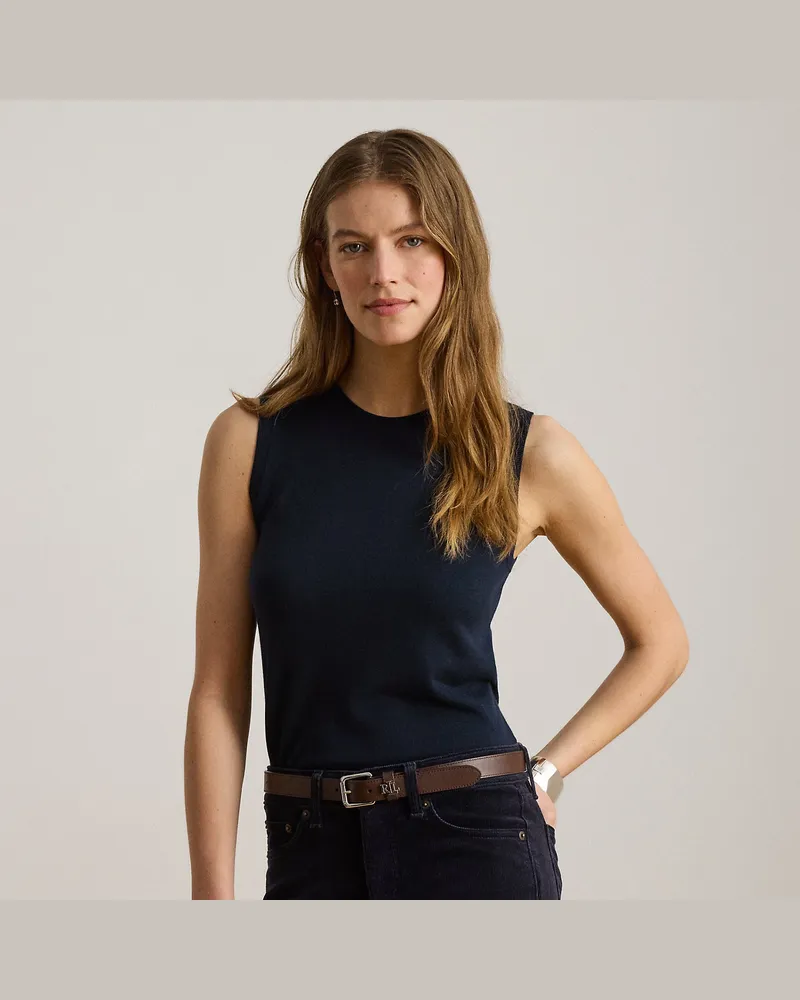 Ralph Lauren Pullover mit Rundhalsausschnitt Blue