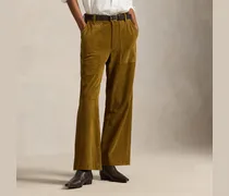 3/4-Wildlederhose Ricky mit weitem Bein