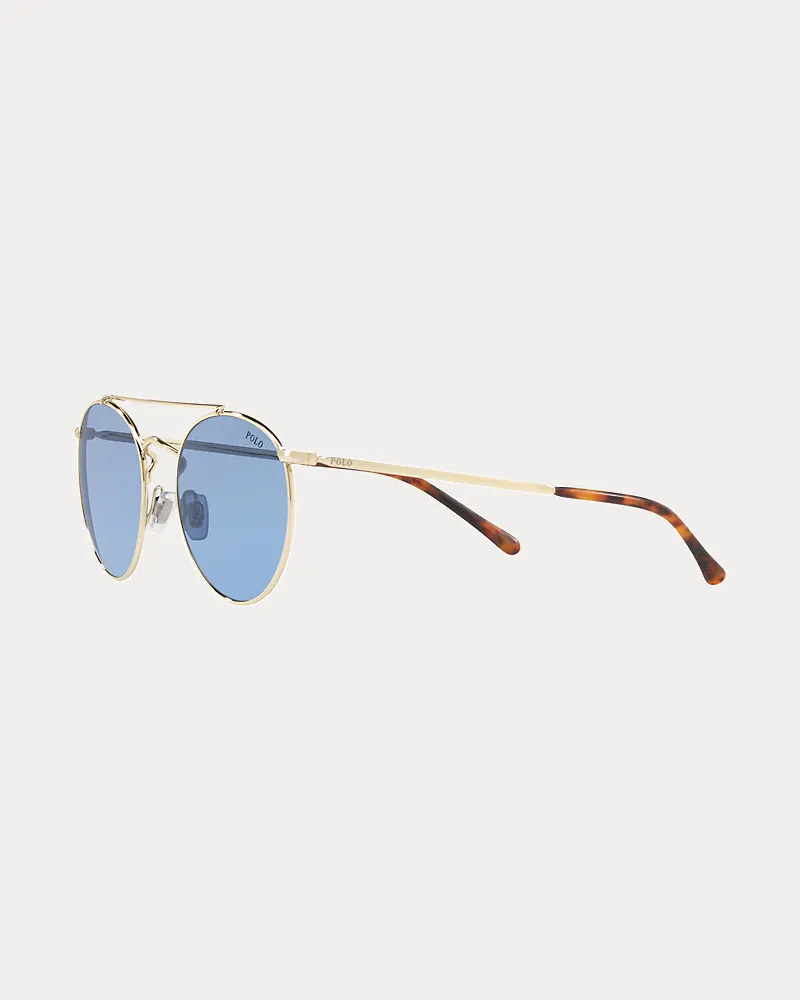 Ralph Lauren Panto-Sonnenbrille Grey