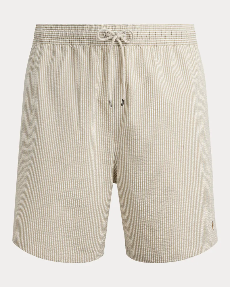 Ralph Lauren Große Größen - Classic-Fit Badeshorts Traveler Tan