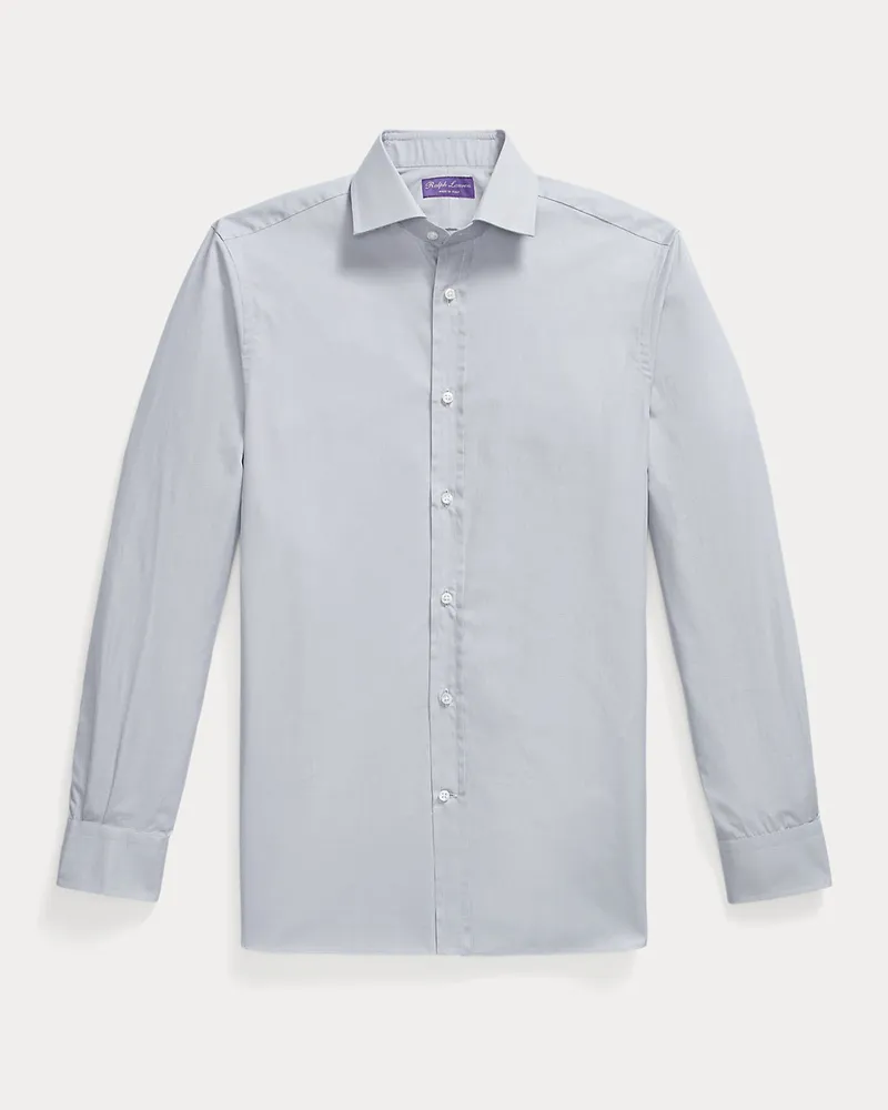 Ralph Lauren Hemd mit feinem Hahnentrittmuster Grey