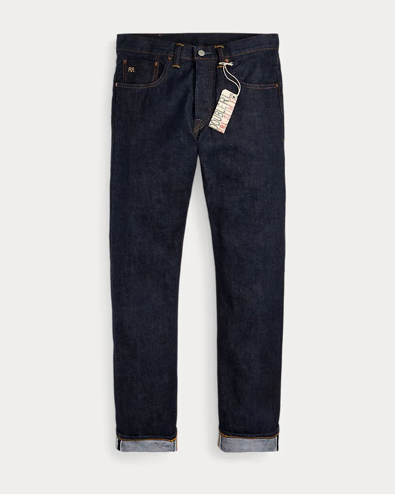 Ralph Lauren Slim-Fit Jeans mit Rinse-Waschung Blue