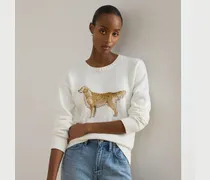 Strickpullover mit Golden Retriever