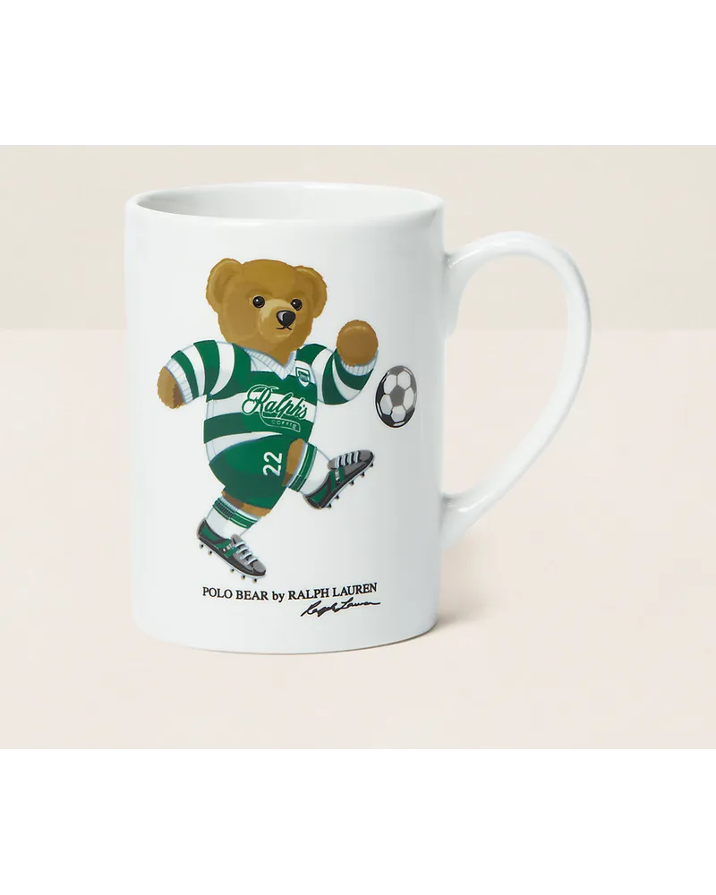 Ralph Lauren Home Tasse ’s Coffee mit Polo Bear Green