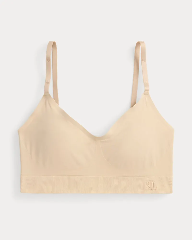 Ralph Lauren Bügelloses Bustier Tan
