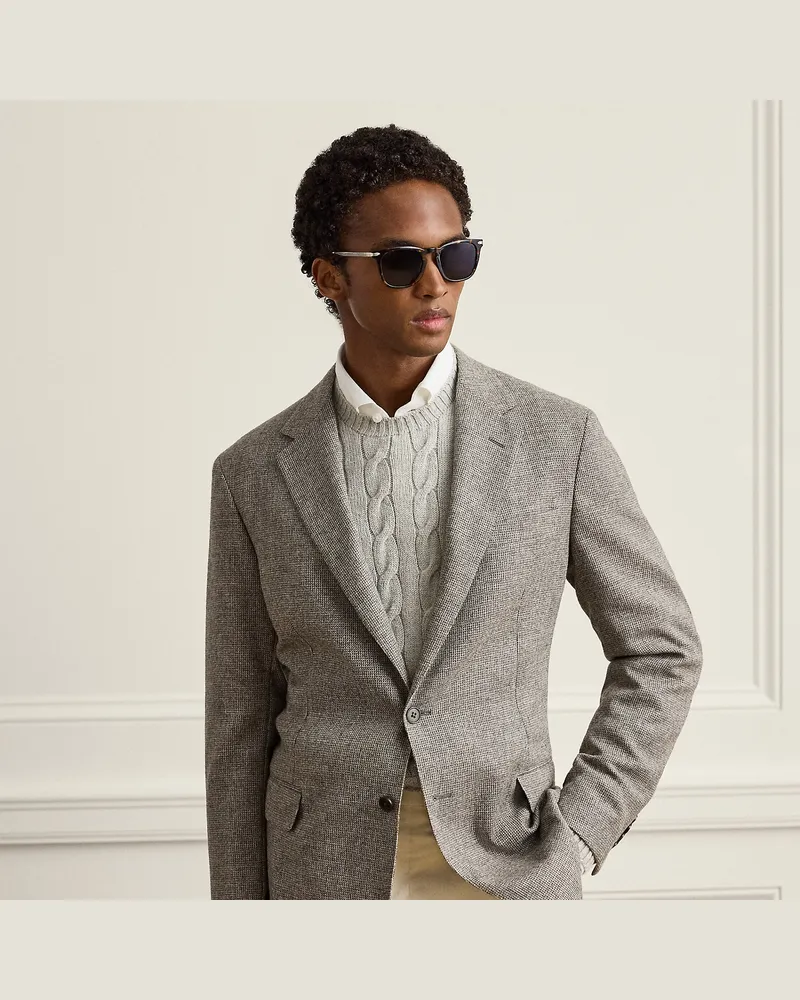 Ralph Lauren Handgeschneiderte Jacke Hadley Grey