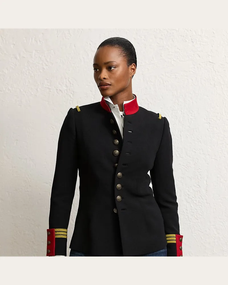 Ralph Lauren Beidseitige Wolljacke Wilmington Black