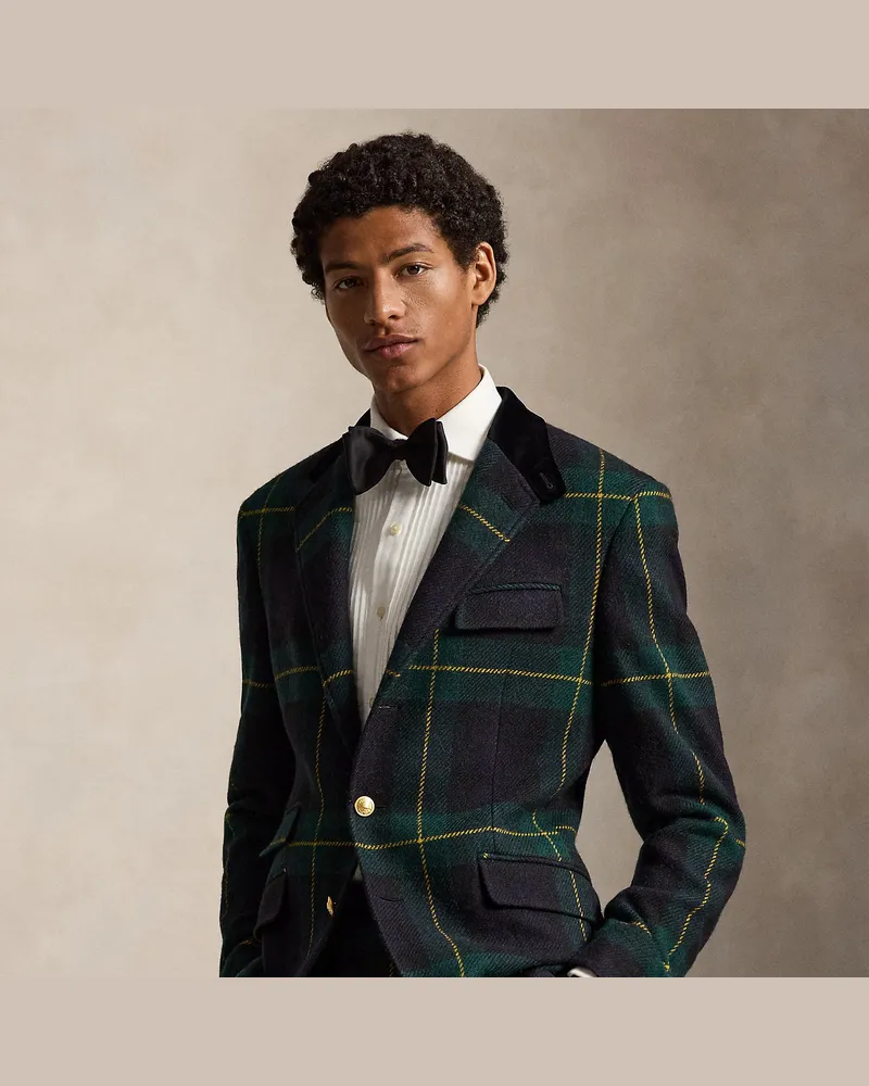 Ralph Lauren Kariertes Tailored-Fit Tweed-Sakko Multi