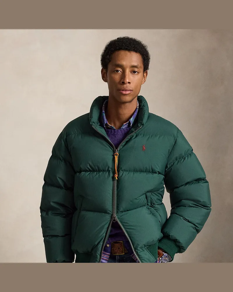 Ralph Lauren Die Ripstop-Daunenjacke Wyoming Green