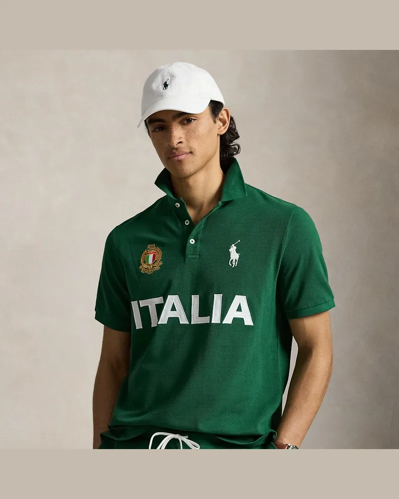 Ralph Lauren Classic-Fit Italien-Poloshirt Green
