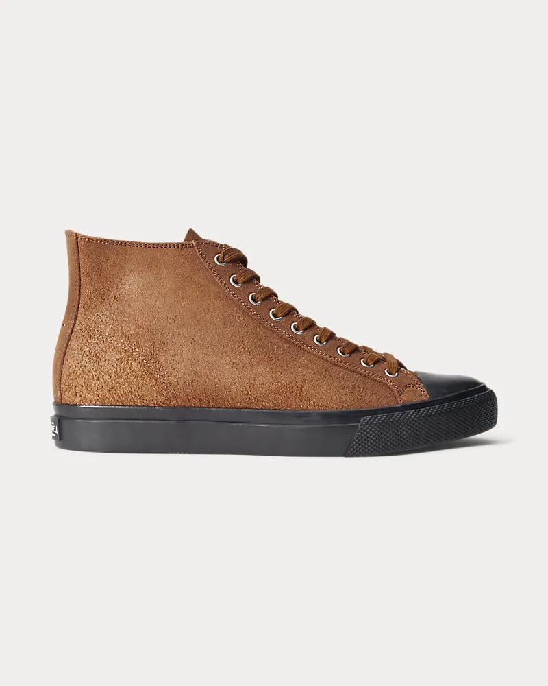 Ralph Lauren Wildledersneaker Mayport Brown