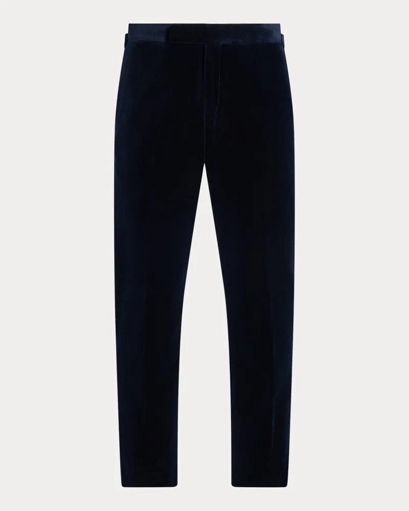 Ralph Lauren Anzughose aus Samt Blue