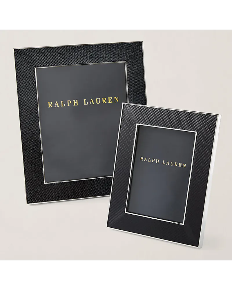 Ralph Lauren Home Lederbildrahmen Sutton Black