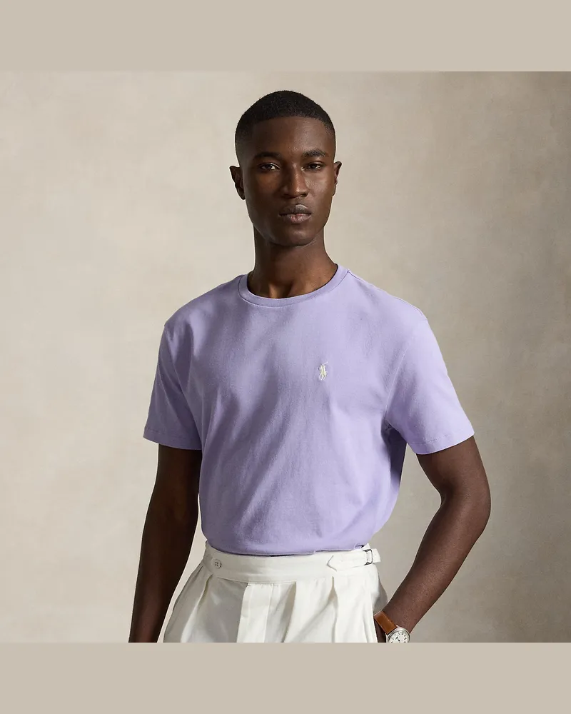 Ralph Lauren Classic-Fit T-Shirt aus Jersey Purple