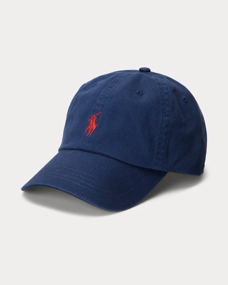 Ralph Lauren Klassische Baumwollchino-Baseballkappe Multi