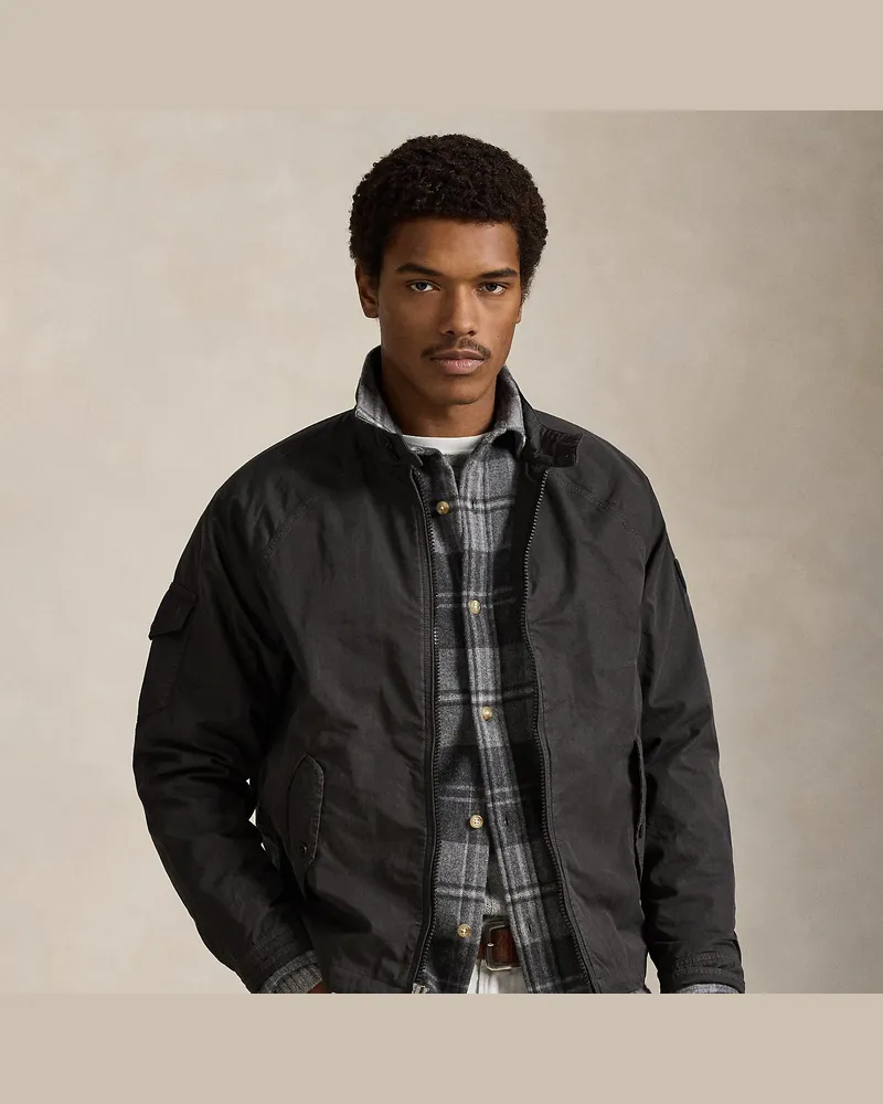 Ralph Lauren Gefärbte Twilljacke Aldrich Grey