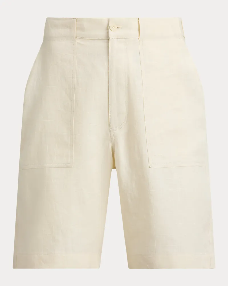 Ralph Lauren Handgeschneiderte Relaxed-Fit Shorts White
