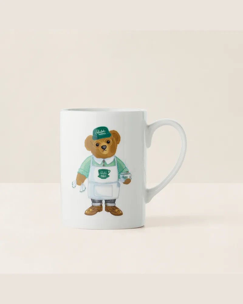 Ralph Lauren Home Tasse  Ralph Lauren’s Coffee mit Polo Bear Green