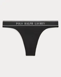 Ralph Lauren Tanga mit wiederholendem Logo Black